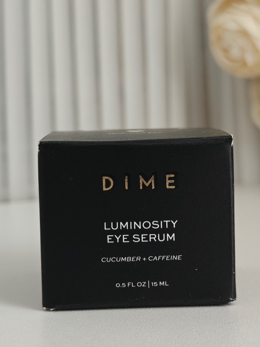 New Dime Liuminosity Eye Serum 0.5 oz/ 15 ml full size